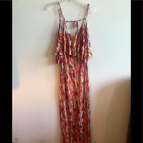 Dresses & Skirts - Nordstrom’s colorful tie-back Maxi Dress